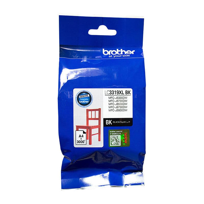 Brother LC3319XL Blk Ink Cart by Brother — Buy at FetchInk Australia