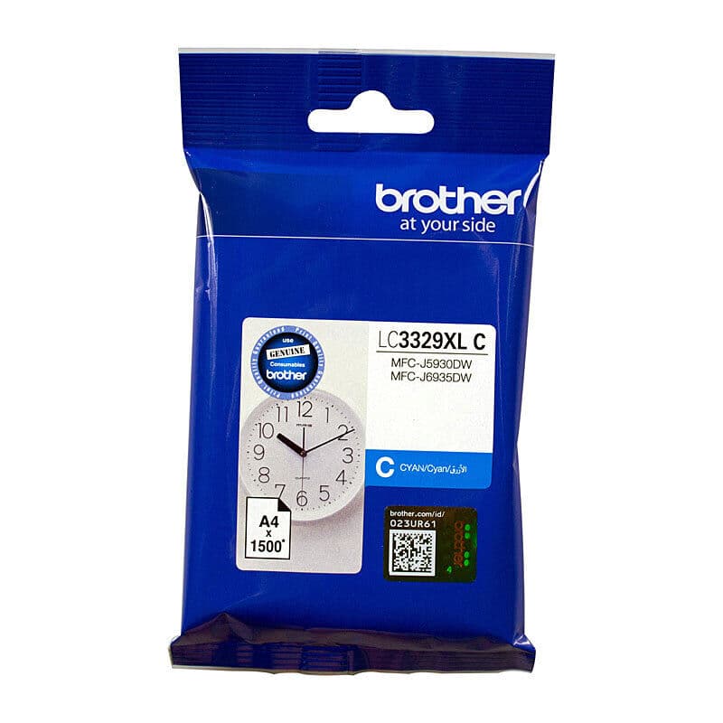 Brother LC3329XL Cyan Ink Cart by Brother — Buy at FetchInk Australia