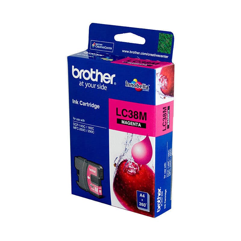 Brother LC38 Magenta Ink Cart by Brother — Buy at FetchInk Australia