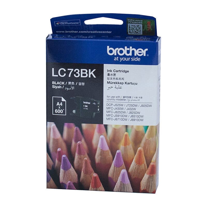 Brother LC73 Black Ink Cart by Brother — Buy at FetchInk Australia