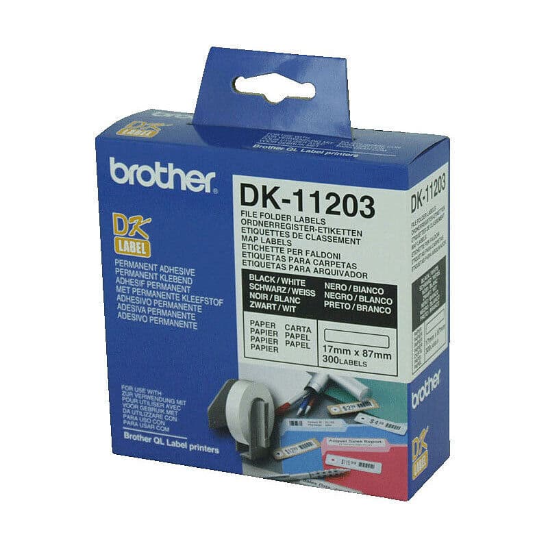 Brother DK11203 White Label by Brother — Buy at FetchInk Australia
