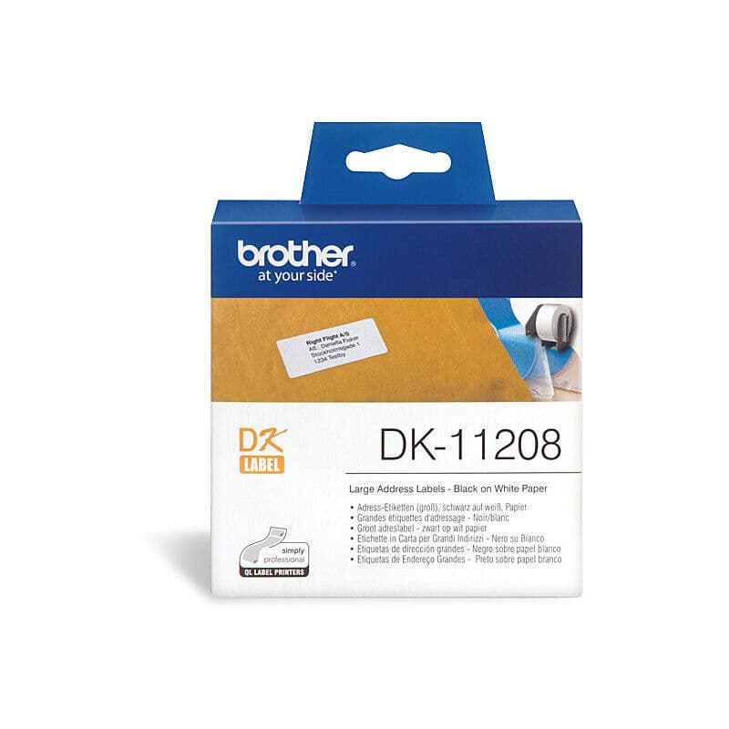 Brother DK11208 White Label by Brother — Buy at FetchInk Australia