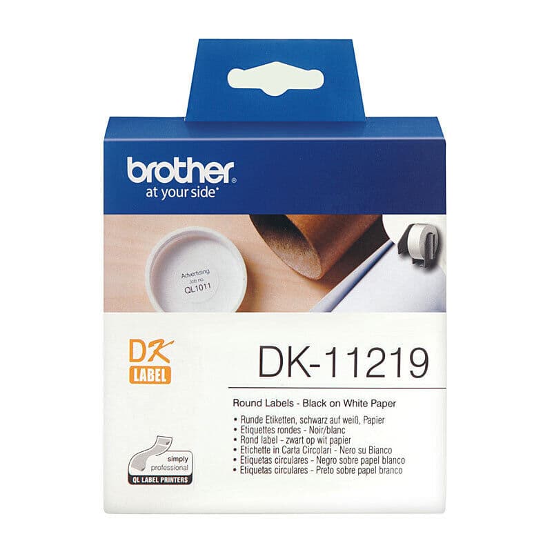 Brother DK11219 White Label by Brother — Buy at FetchInk Australia
