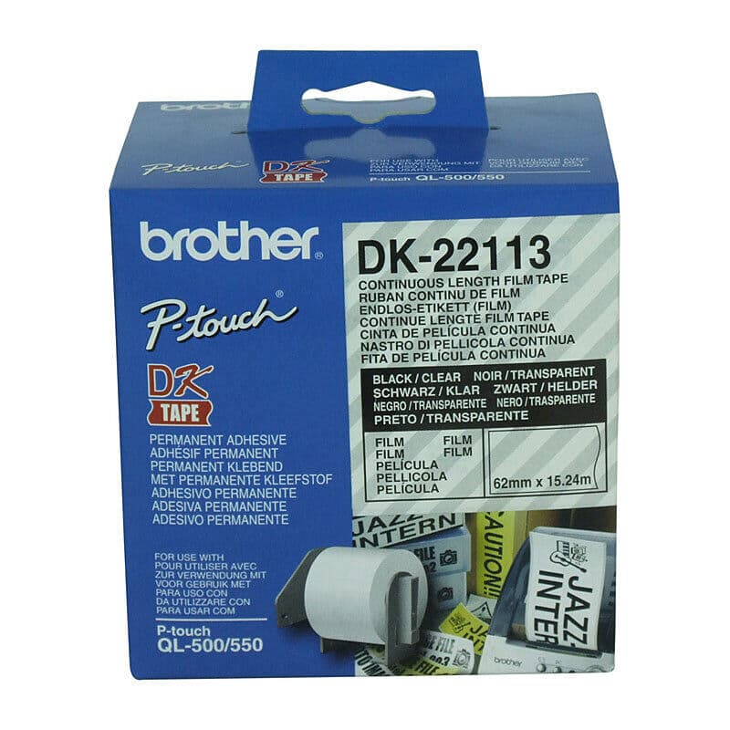 Brother DK22113 Clear Roll by Brother — Buy at FetchInk Australia
