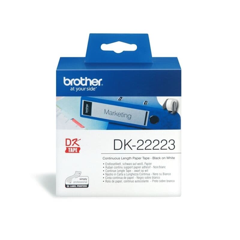 Brother DK22223 White Roll by Brother — Buy at FetchInk Australia
