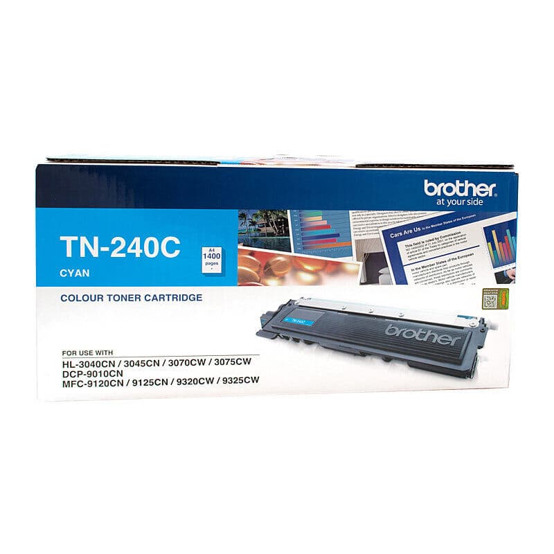 Brother TN240 Cyan Toner Cart by Brother — Buy at FetchInk Australia