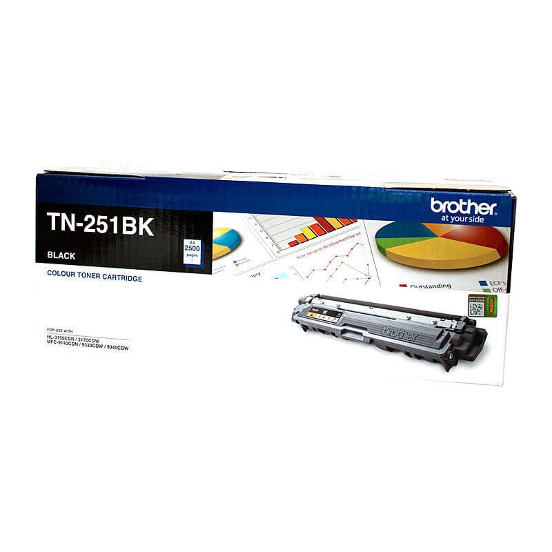 Brother TN251 Black Toner Cart by Brother — Buy at FetchInk Australia