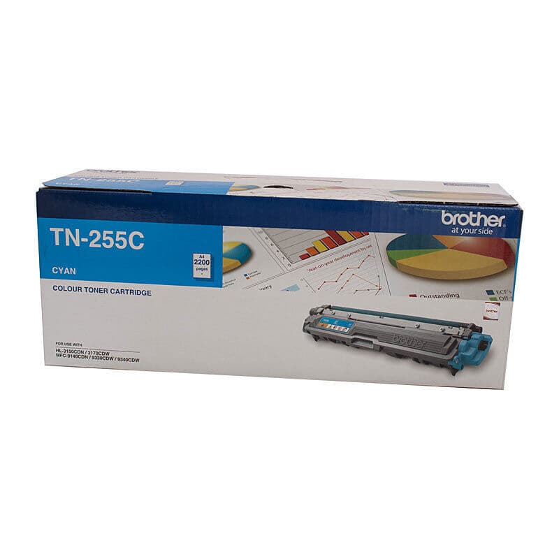 Brother TN255 Cyan Toner Cart by Brother — Buy at FetchInk Australia