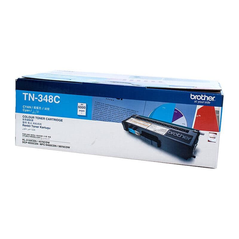 Brother TN348 Cyan Toner Cart by Brother — Buy at FetchInk Australia