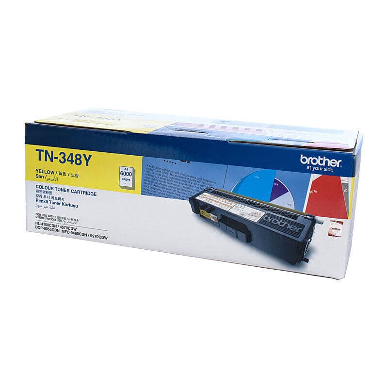 Brother TN348 Yell Toner Cart by Brother — Buy at FetchInk Australia