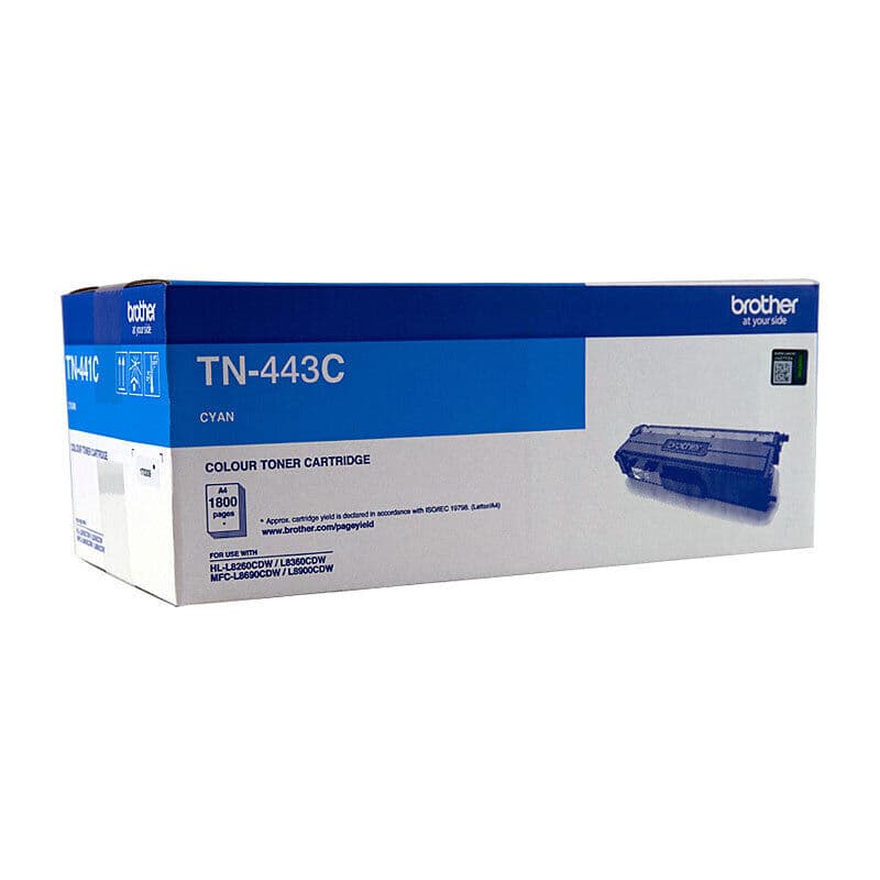 Brother TN443 Cyan Toner Cart by Brother — Buy at FetchInk Australia