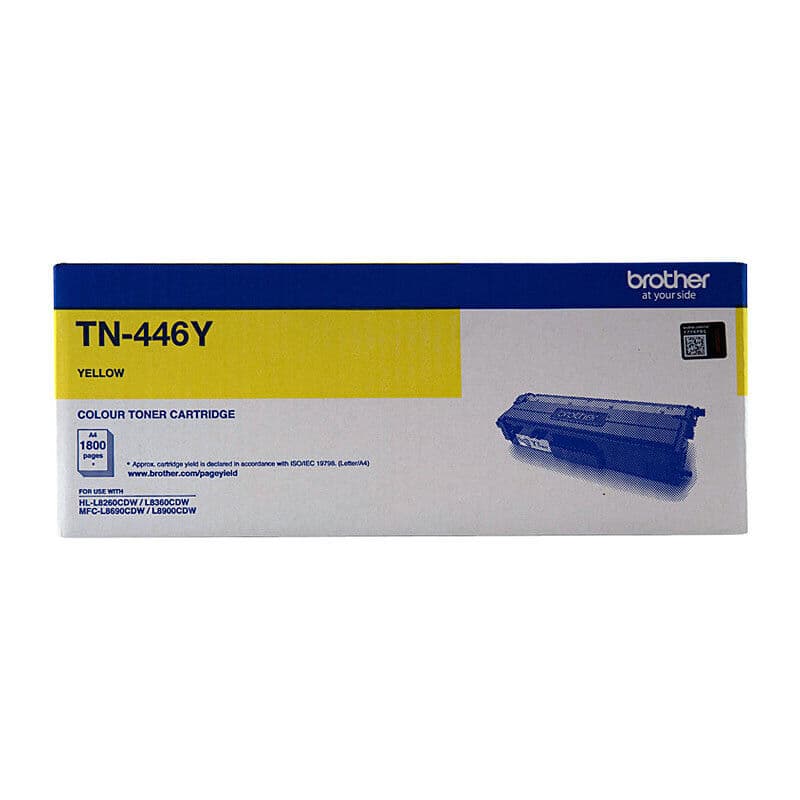 Brother TN446 Yell Toner Cart by Brother — Buy at FetchInk Australia