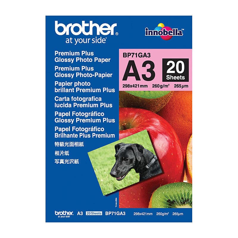 Brother BP71GA3 Glossy Paper by Brother — Buy at FetchInk Australia