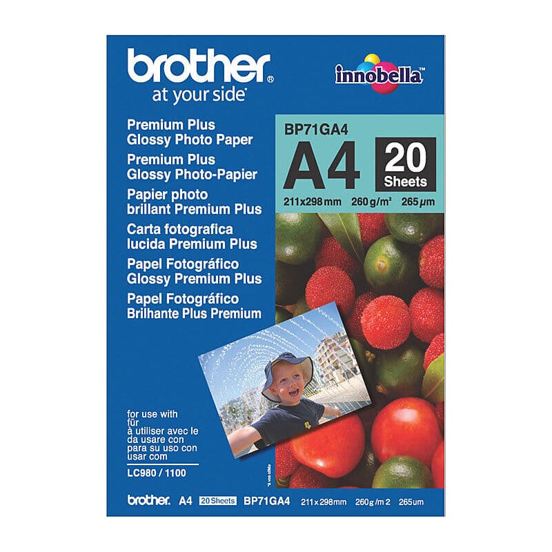 Brother BP71GA4 Glossy Paper by Brother — Buy at FetchInk Australia