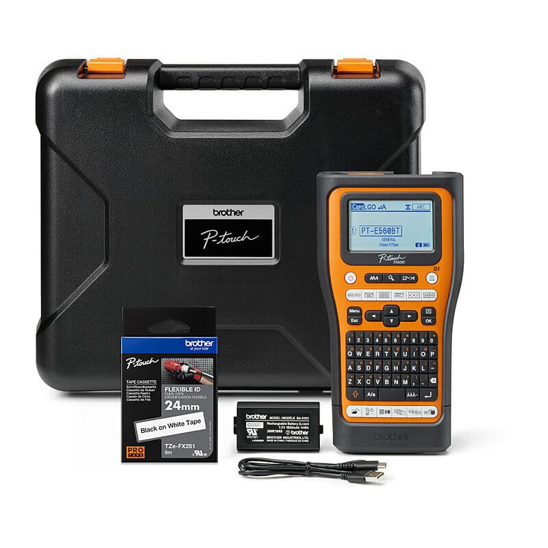 Brother P-touch PT-E560BTVP Industrial Label Printer, Brother, at FetchInk Australia