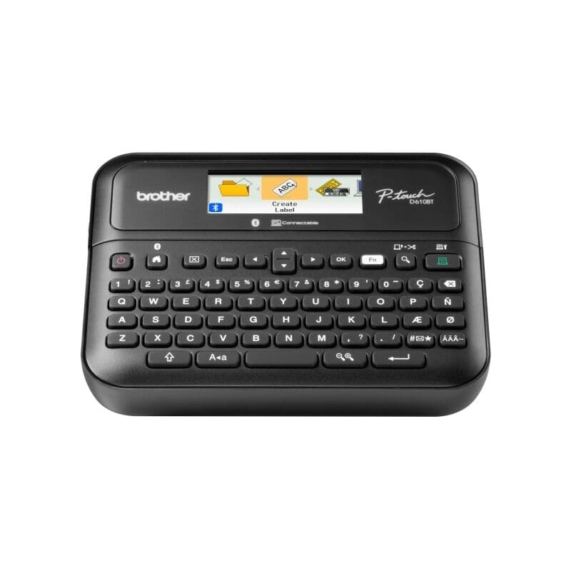 Brother P-touch PT-D610BT Desktop Label Printer, Brother, at FetchInk Australia