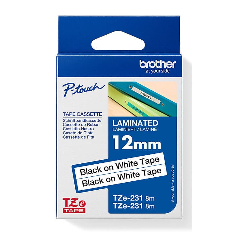 Brother TZe231 Label Tape Twin by Brother — Buy at FetchInk Australia