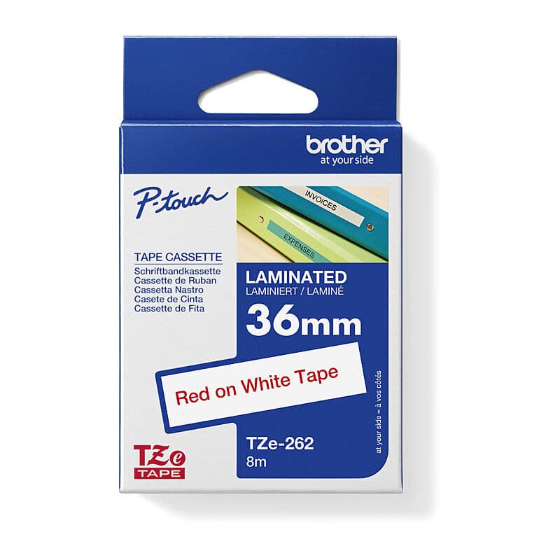 Brother TZe262 Labelling Tape by Brother — Buy at FetchInk Australia
