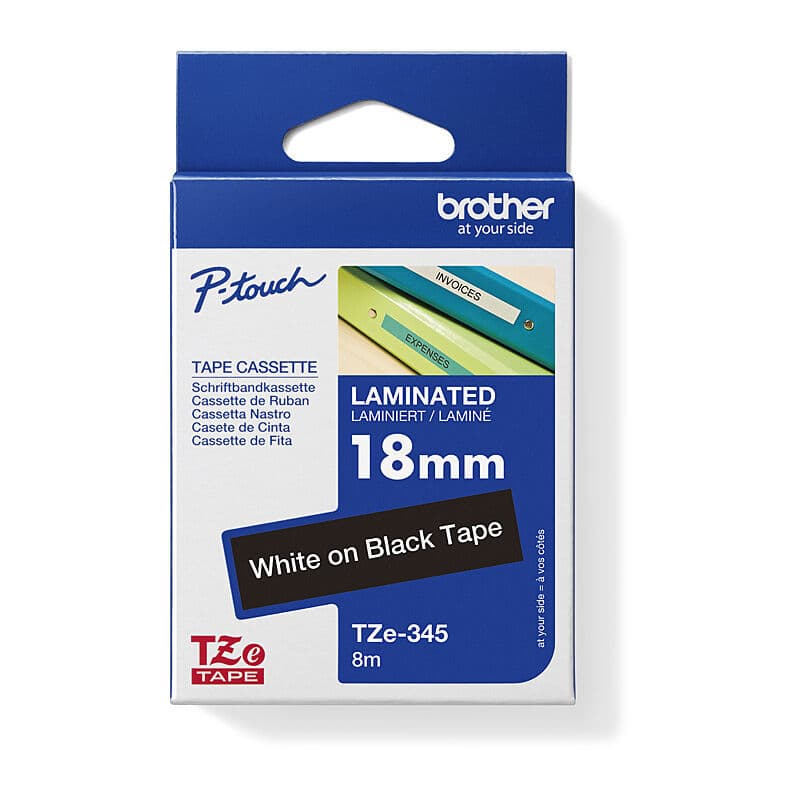 Brother TZe345 Labelling Tape by Brother — Buy at FetchInk Australia