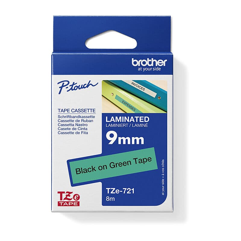 Brother TZe721 Labelling Tape by Brother — Buy at FetchInk Australia