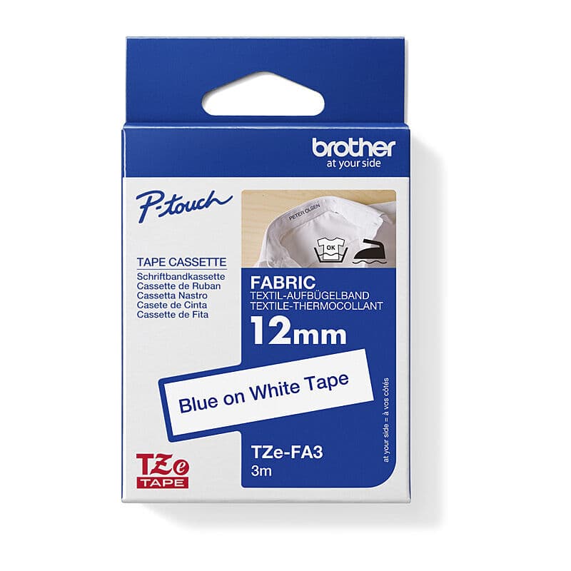 Brother TZeFA3 Fabric Tape by Brother — Buy at FetchInk Australia