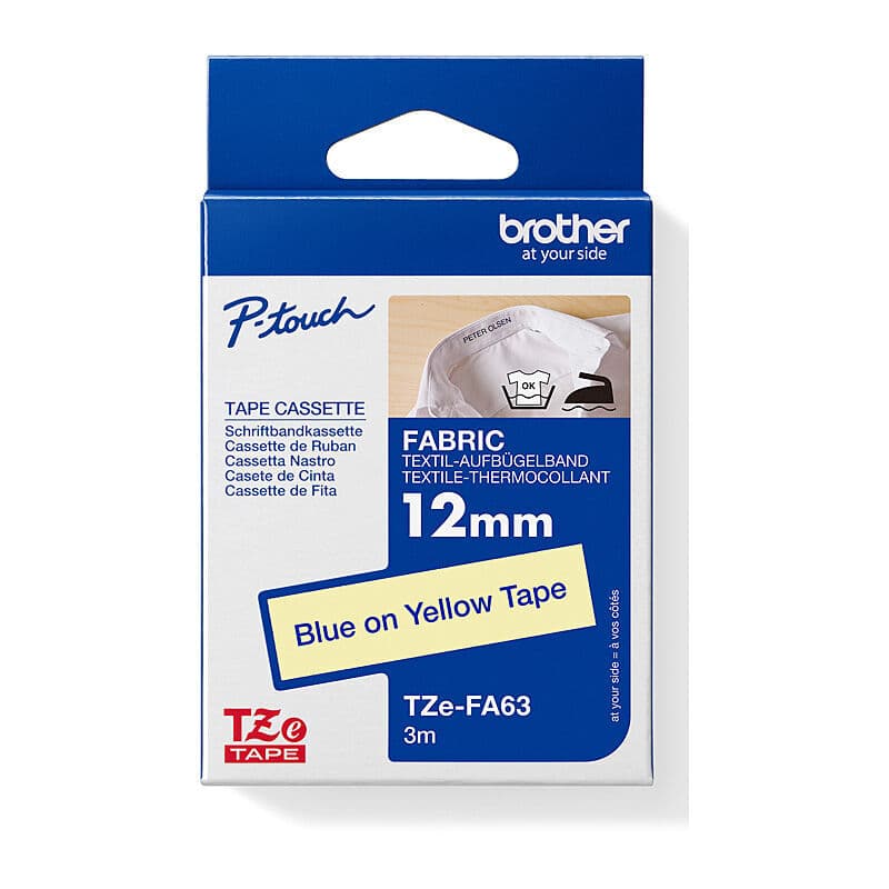 Brother TZeFA63 Fabric Tape by Brother — Buy at FetchInk Australia