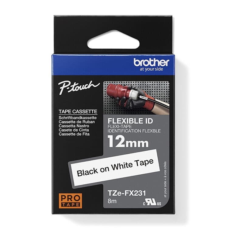 Brother TZeFX231 Flexible Tape by Brother — Buy at FetchInk Australia