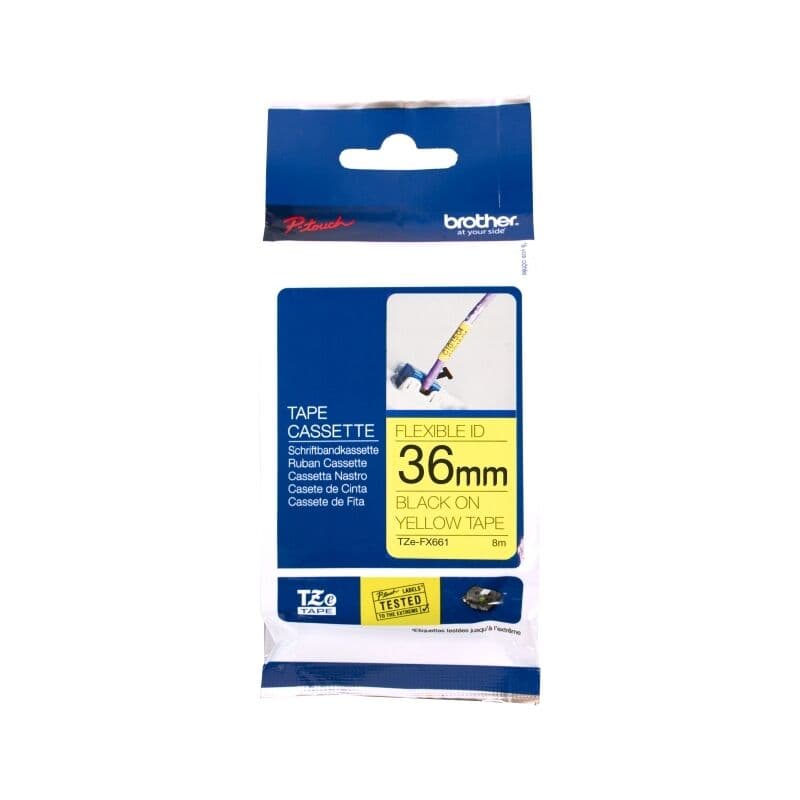 Brother TZeFX661 Flexible Tape by Brother — Buy at FetchInk Australia