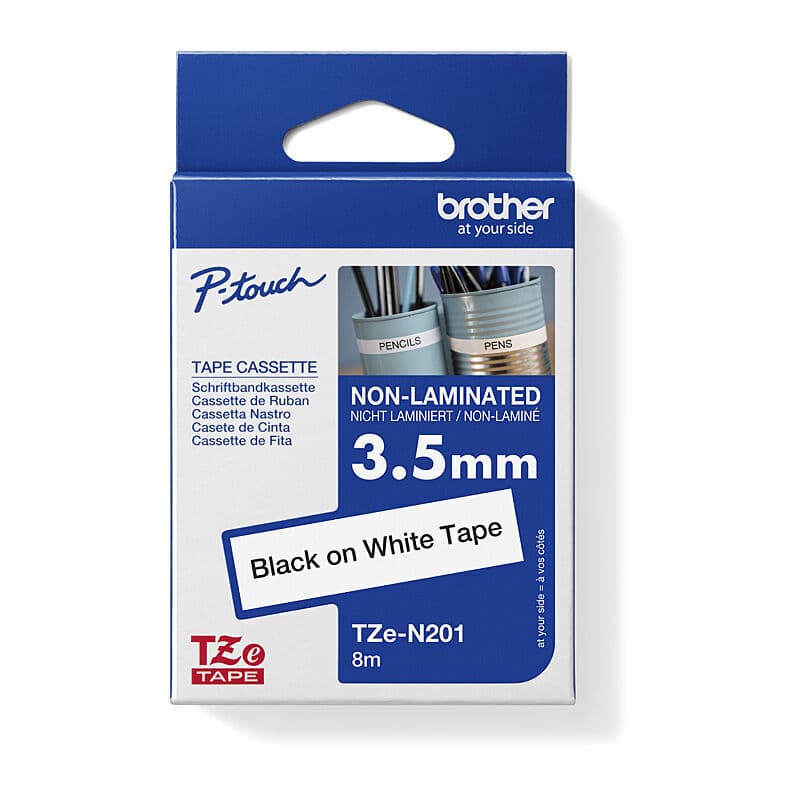 Brother TZeN201 Labelling Tape by Brother — Buy at FetchInk Australia