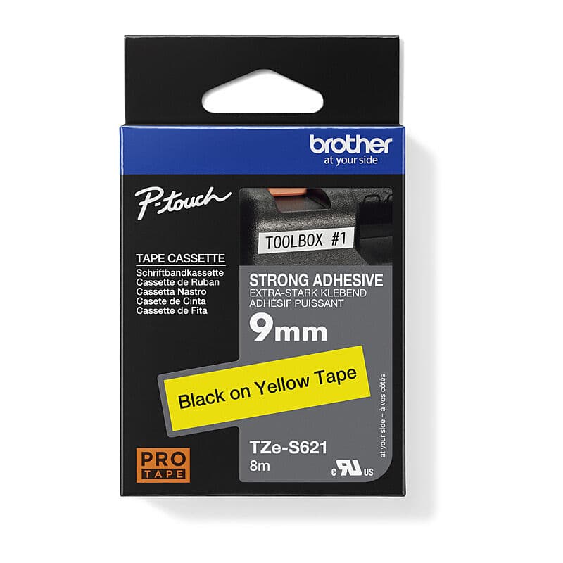 Brother TZeS621 Labelling Tape by Brother — Buy at FetchInk Australia