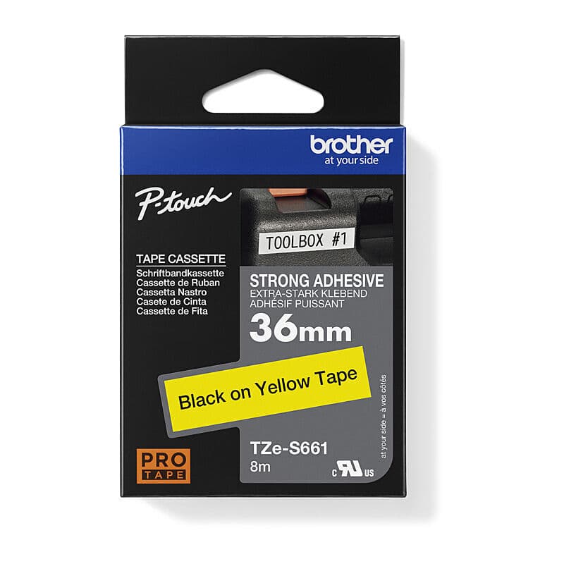 Brother TZeS661 Labelling Tape by Brother — Buy at FetchInk Australia