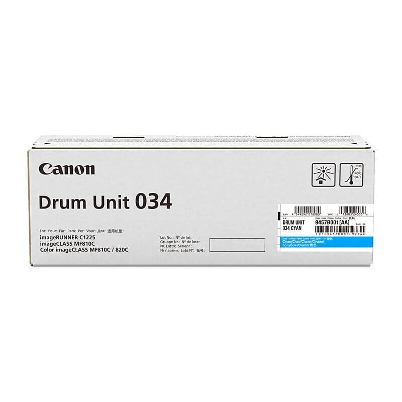 Canon CART034 Cyan Drum by Canon — Buy at FetchInk Australia