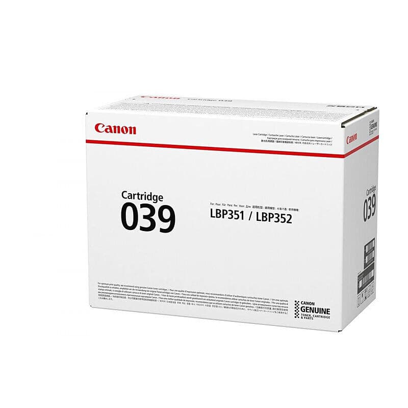 Canon CART039 Black Toner by Canon — Buy at FetchInk Australia