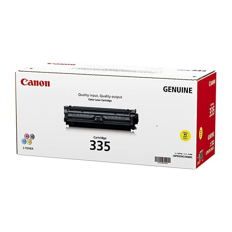 Canon CART335 Yellow Toner by Canon — Buy at FetchInk Australia