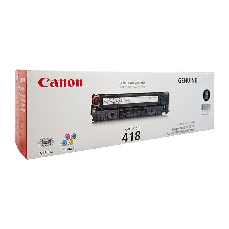 Canon CART418 Black Toner by Canon — Buy at FetchInk Australia