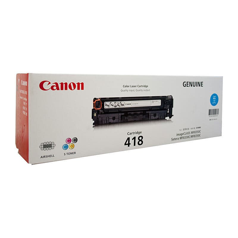 Canon CART418 Cyan Toner by Canon — Buy at FetchInk Australia