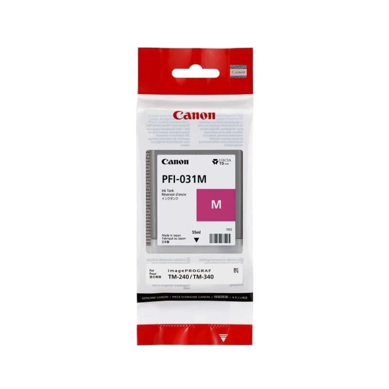 Canon PFI031 Magenta Ink by Canon — Buy at FetchInk Australia