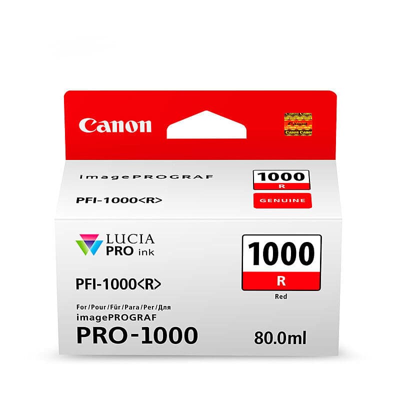 Canon PFI1000 Red Ink Cart by Canon — Buy at FetchInk Australia