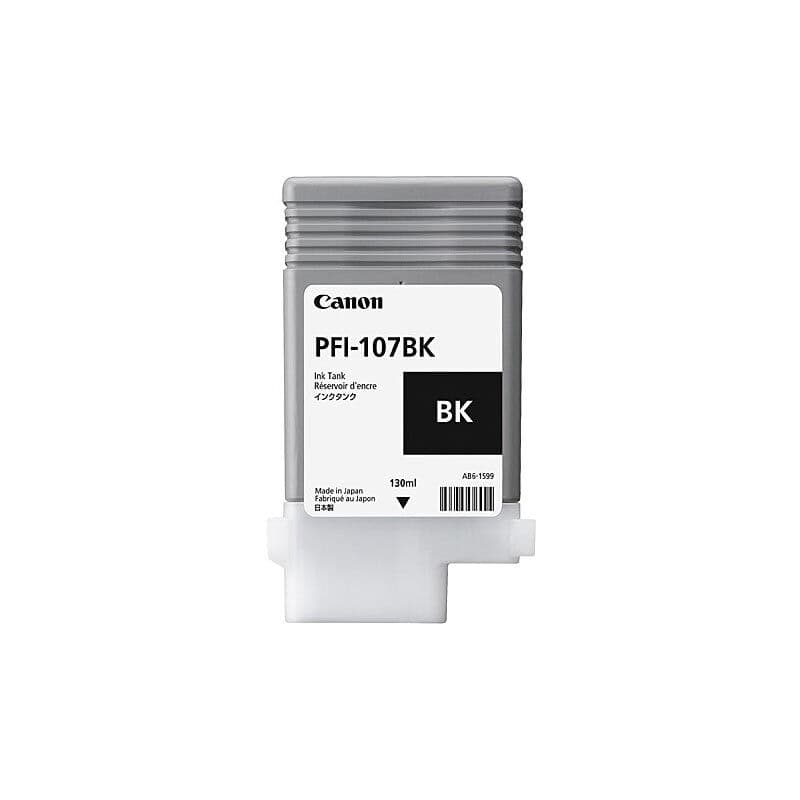 Canon PFI107 Black Ink by Canon — Buy at FetchInk Australia