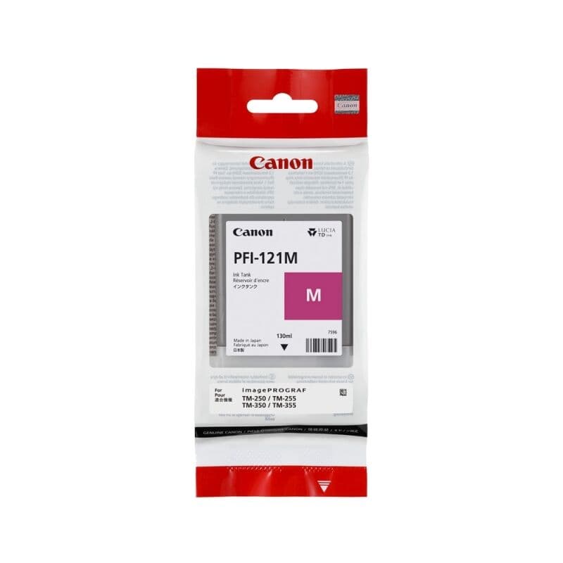 Canon PFI121 Magenta Ink by Canon — Buy at FetchInk Australia