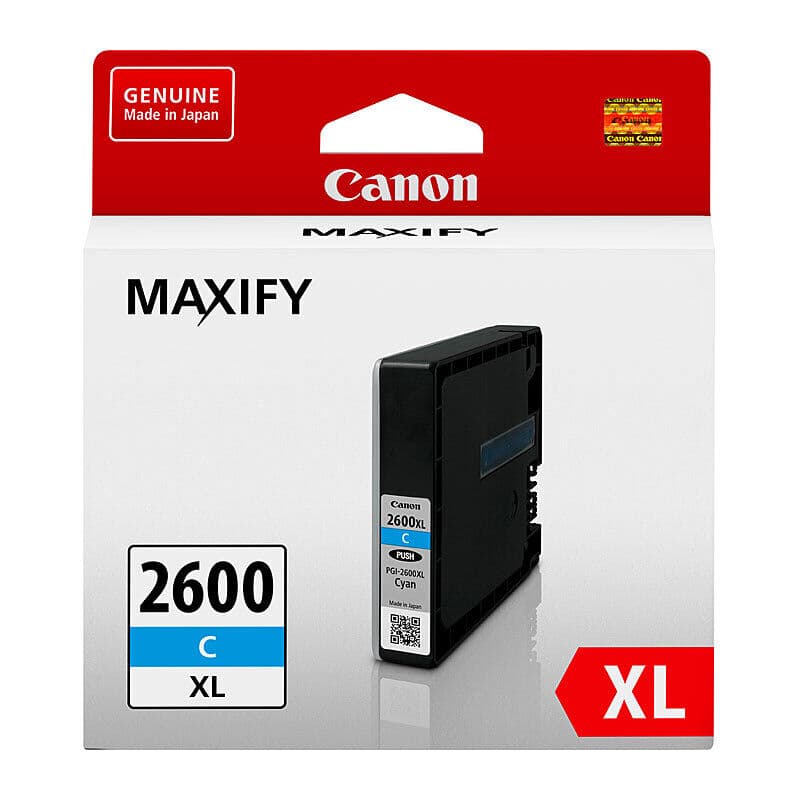 Canon PGI2600XL Cyan Ink Tank by Canon — Buy at FetchInk Australia