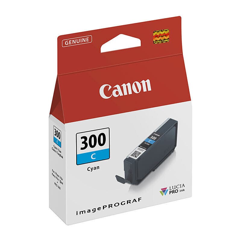 Canon PFI300 Cyan Ink Tank by Canon — Buy at FetchInk Australia