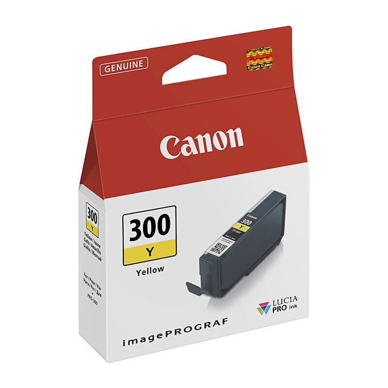 Canon PFI300 Yellow Ink Tank by Canon — Buy at FetchInk Australia