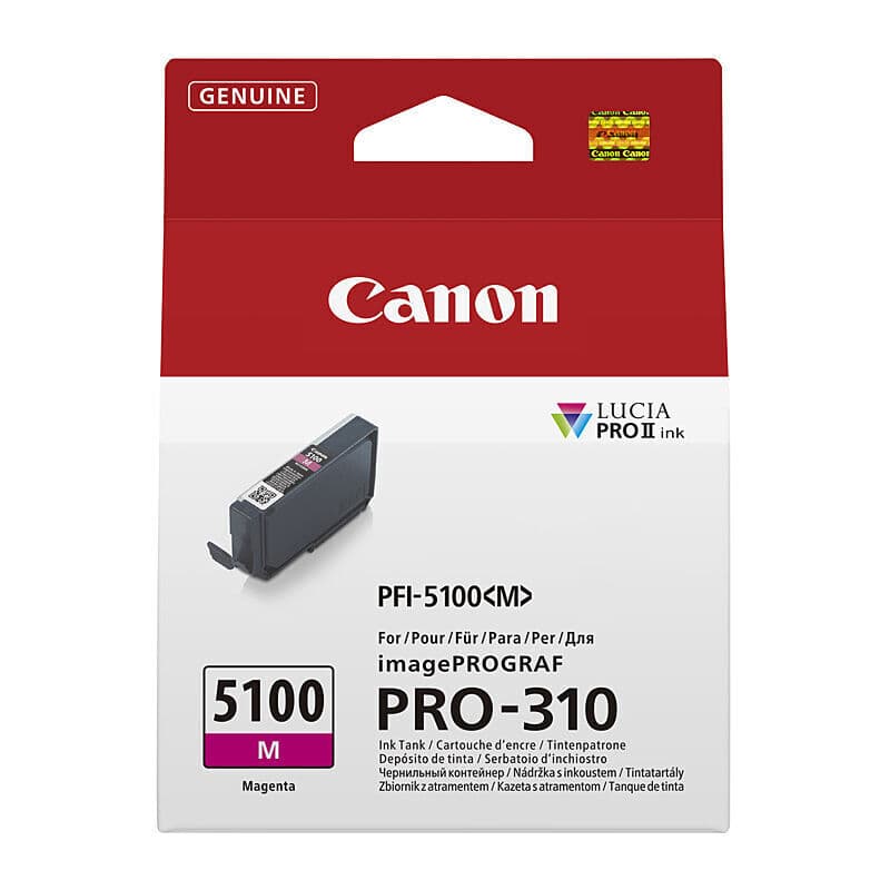 Canon PFI5100 Mag Ink Cart by Canon — Buy at FetchInk Australia