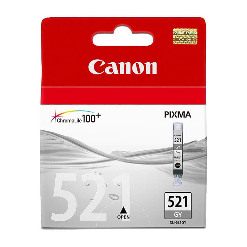 Canon CLI521 Grey Ink Cart by Canon — Buy at FetchInk Australia
