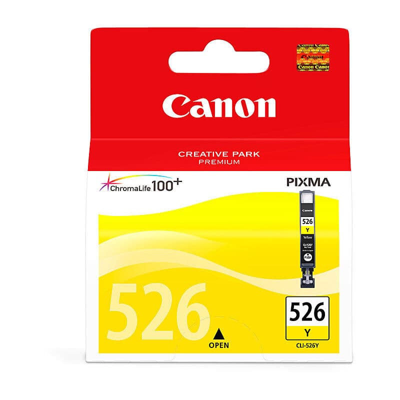 Canon CLI526 Yellow Ink Cart by Canon — Buy at FetchInk Australia