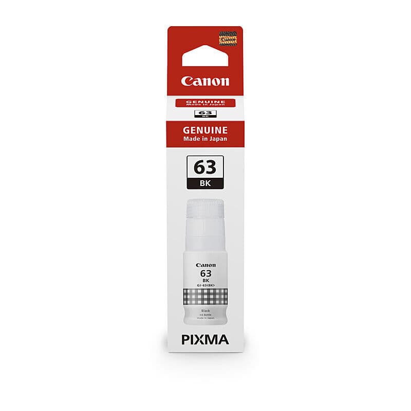 Canon GI63 Black Ink Bottle by Canon — Buy at FetchInk Australia