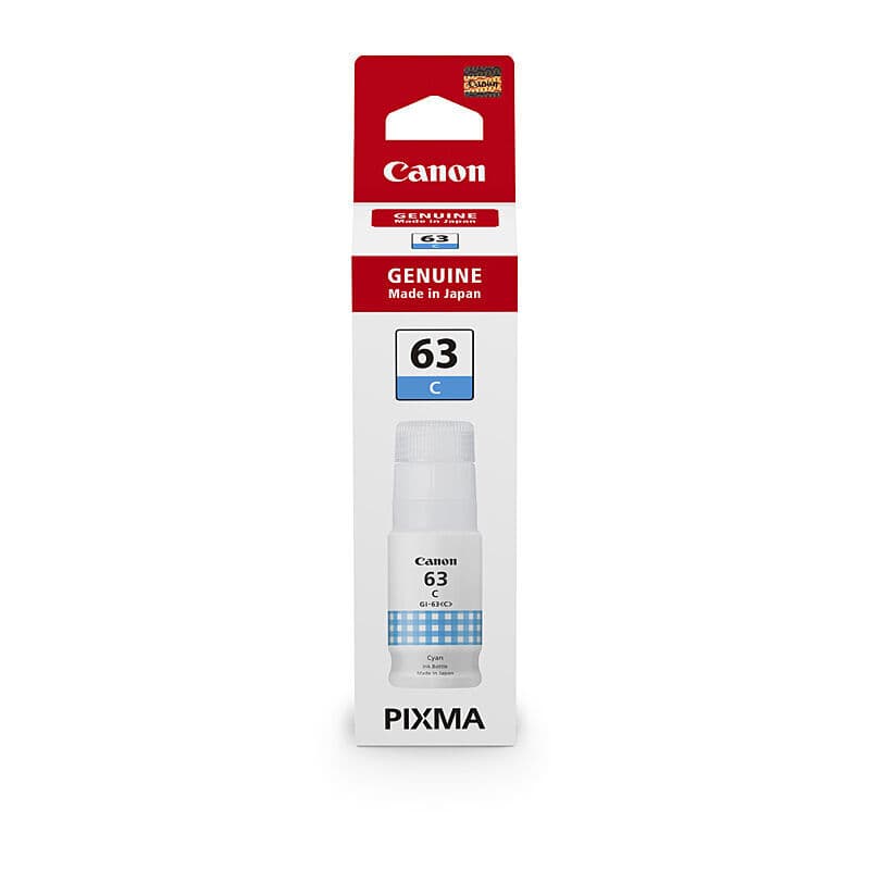 Canon GI63 Cyan Ink Bottle by Canon — Buy at FetchInk Australia