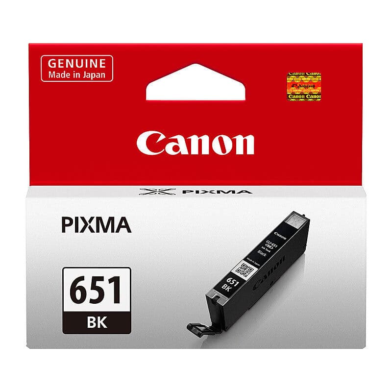 Canon CLI651 Black Ink Cart by Canon — Buy at FetchInk Australia
