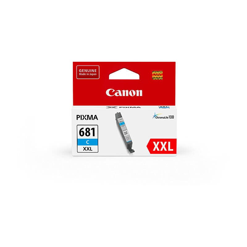 Canon CLI681XXL Cyan Ink Cart by Canon — Buy at FetchInk Australia